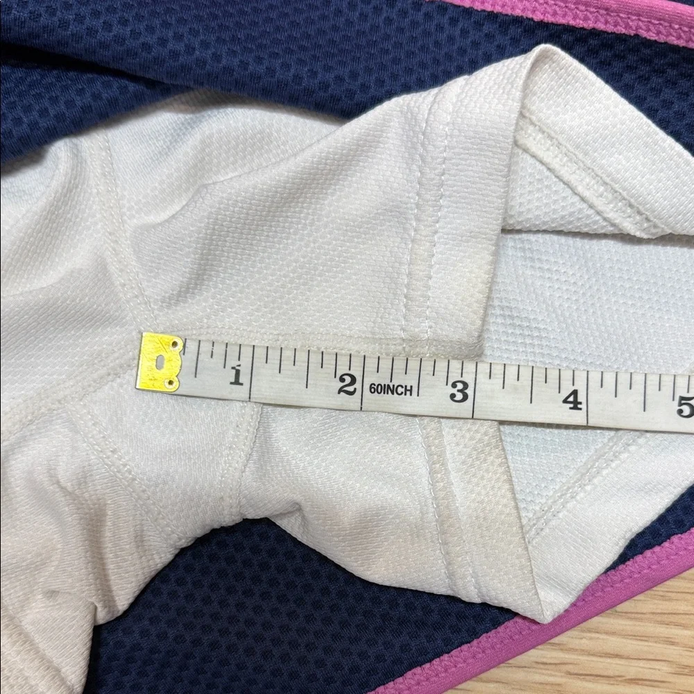 Nike Girls M Blue Pink Striped Skort Dri-Fit Athletic Tennis Running Active - Picture 7 of 8